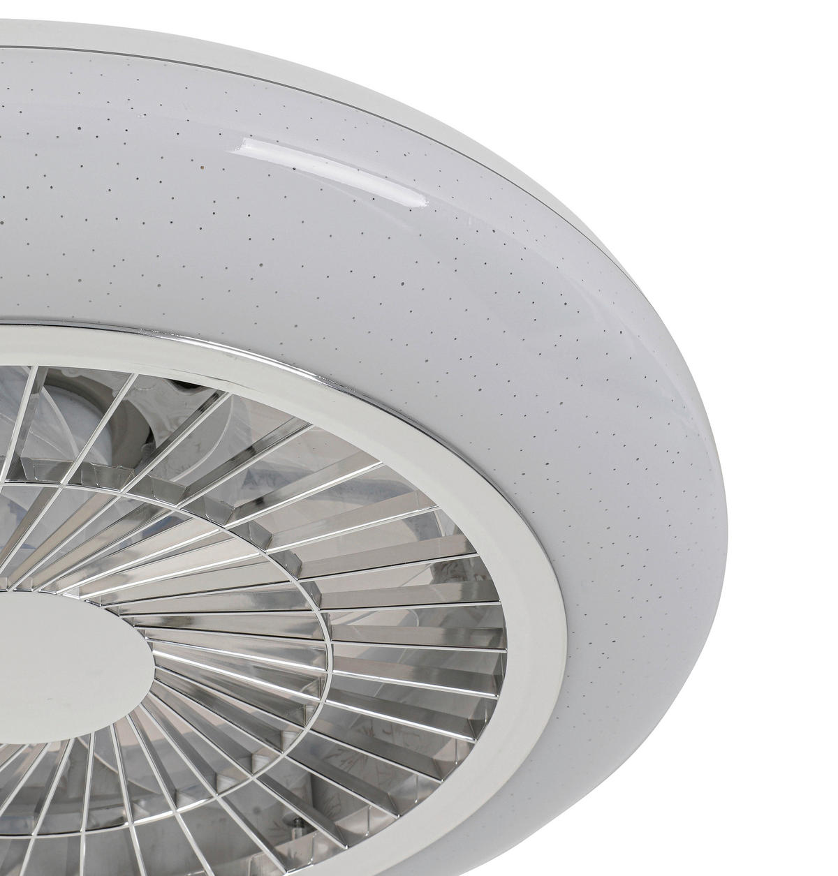 VENTILATOR STROPNI  - bijela/prozirno, Trend, plastika (45/16cm) - Novel