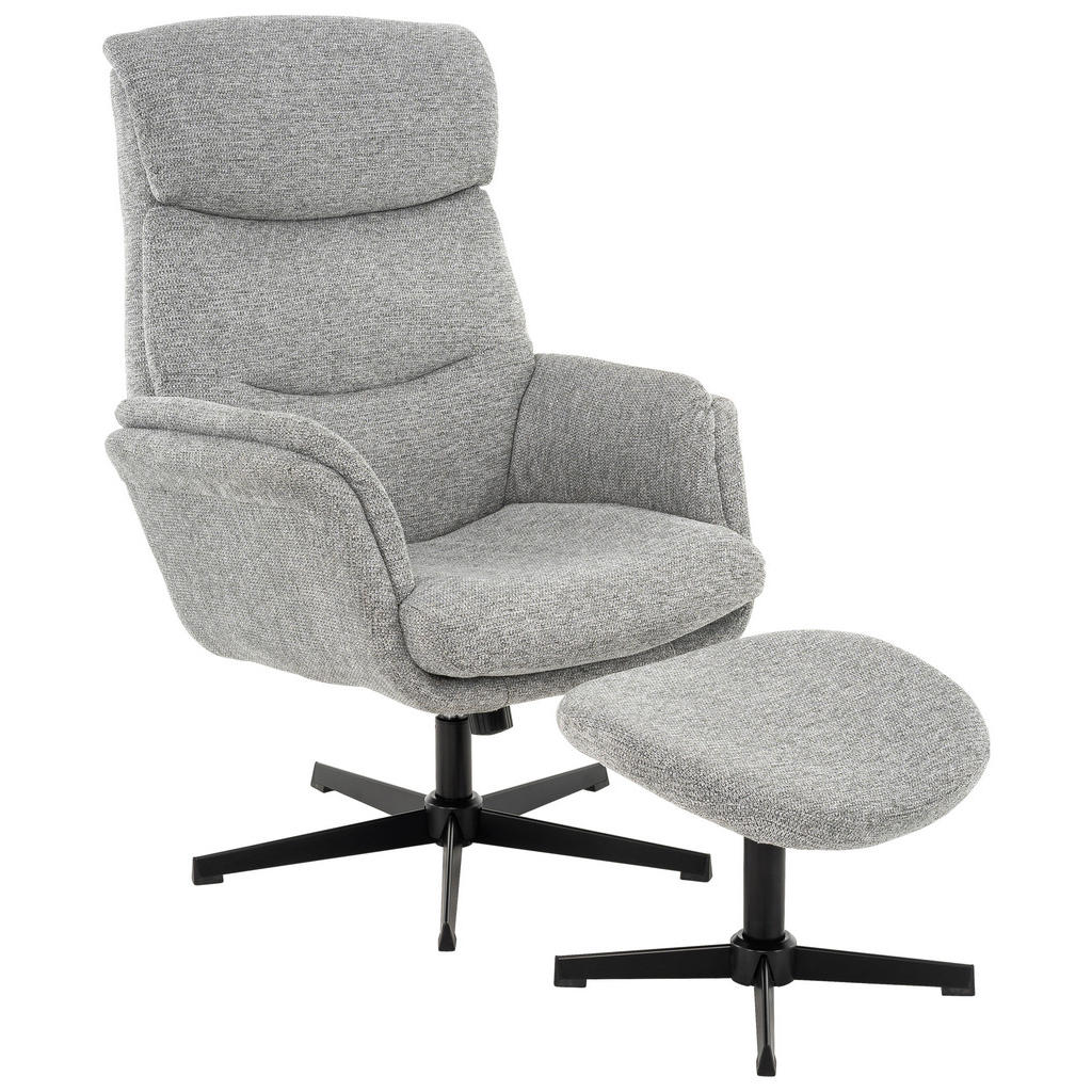 Relaxsessel Violina Hellgrau B: 75 cm