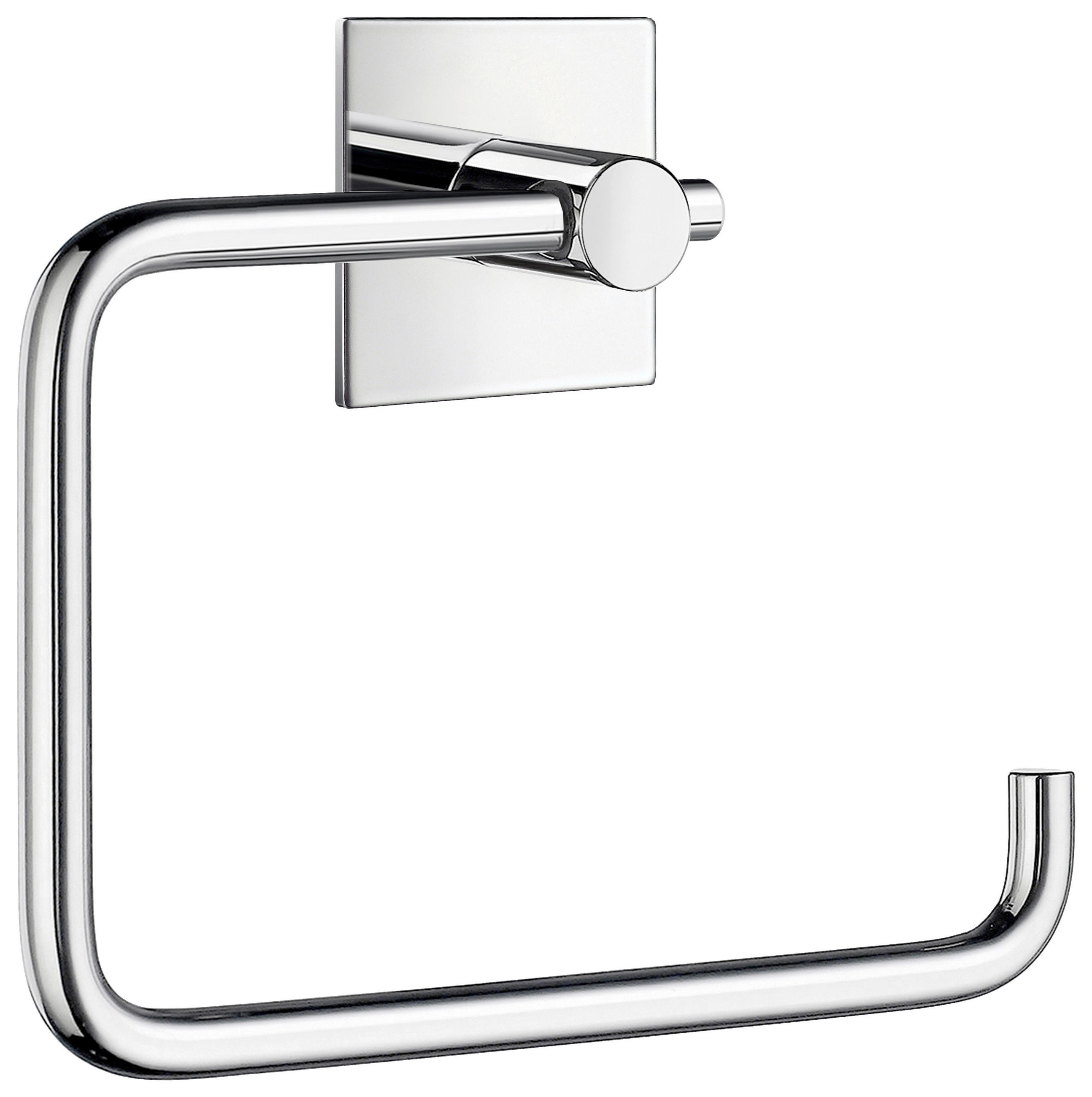 TOILETTENPAPIERHALTER Chromfarben  - Chromfarben, Metall (13,6/10/3cm)