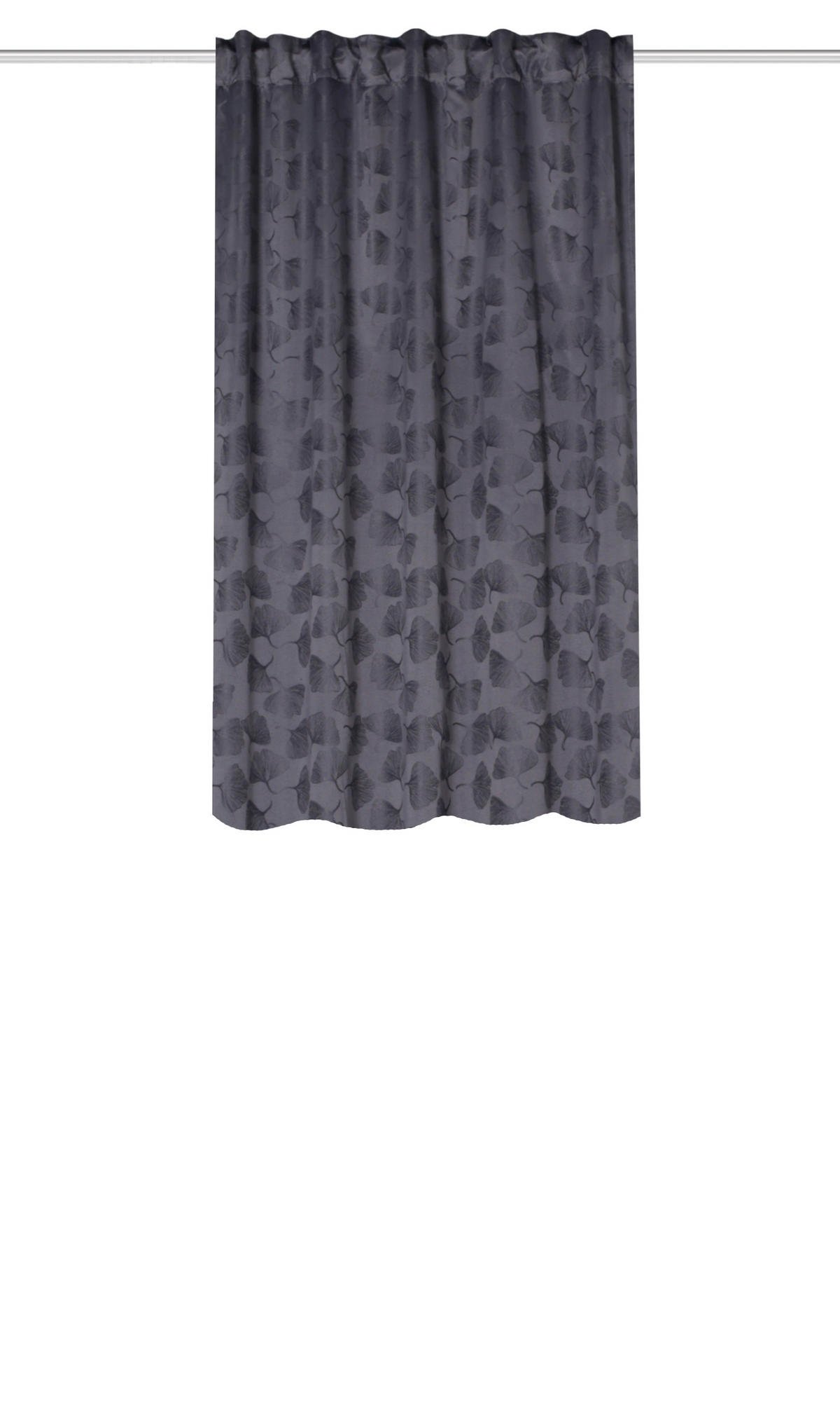 FERTIGVORHANG  Verdunkelung   135/145 cm  - Anthrazit, Trend, Textil (135/145cm)
