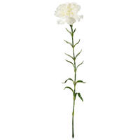 KONSTBLOMMA - grön/cremefärgad, Basics, textil/plast (68cm)
