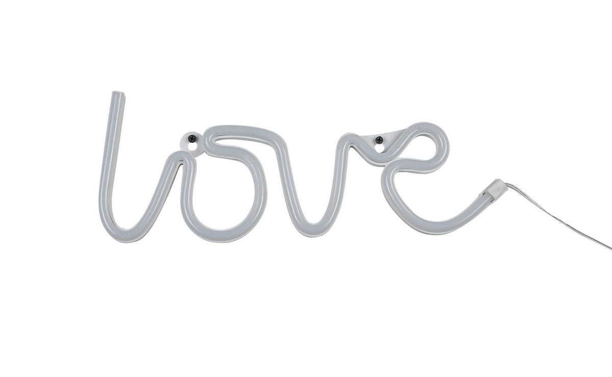 LED FALILÁMPA - áttetsző/fehér, Trend, műanyag (35/12,7/1,7cm) - Boxxx