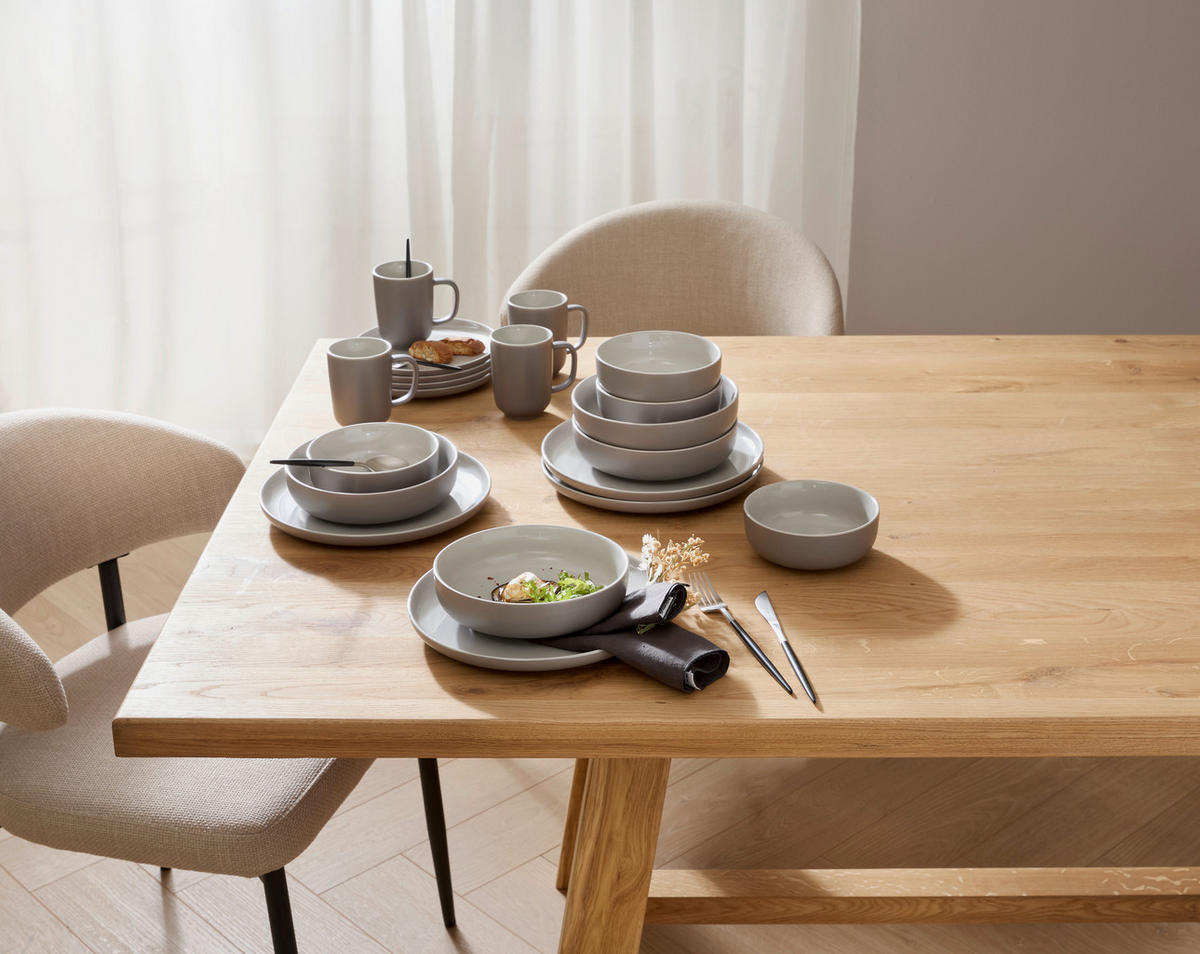 SET DE VAISSELLE Jasper 20-teilig  - Taupe, Basics, Keramik - Ritzenhoff Breker