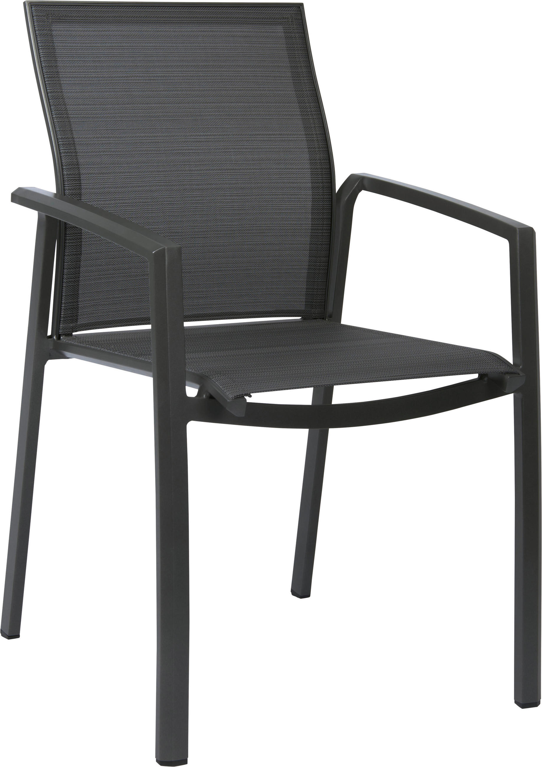 STAPELSESSEL in Metall, Textil Anthrazit, Dunkelgrau  - Dunkelgrau/Anthrazit, Basics, Textil/Metall (58/109/70cm) - Stern