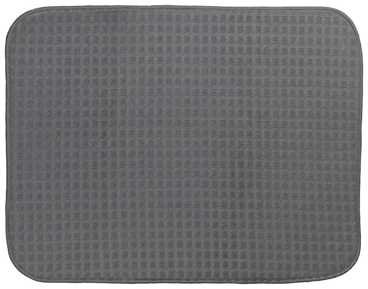 ABTROPFMATTE  - Graphitfarben, Basics, Textil (50/38,0cm) - Kela