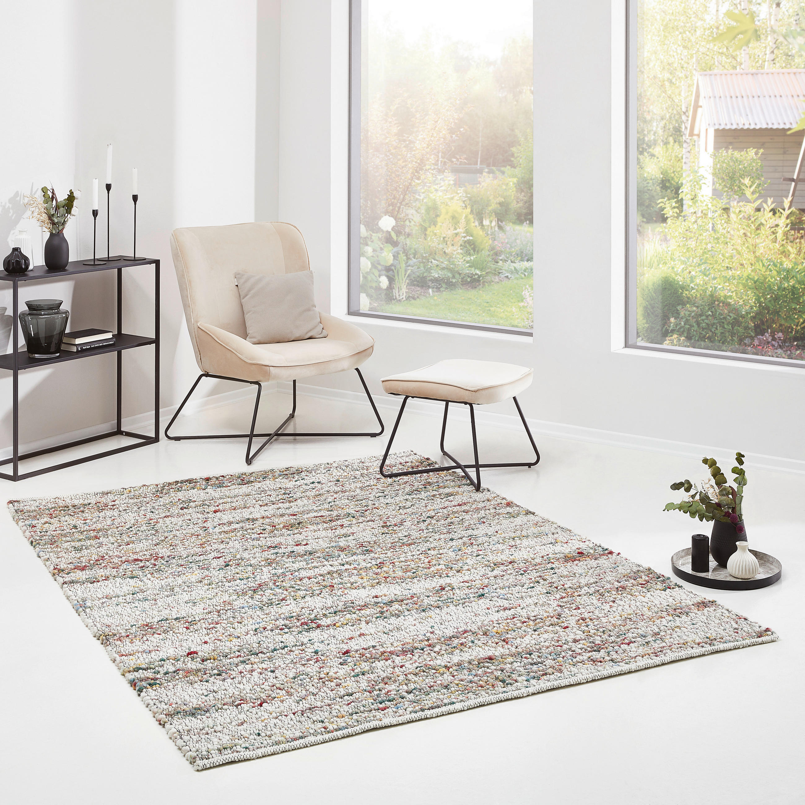 HANDWEBTEPPICH 170/230 cm Padua  - Multicolor, Konventionell, Textil (170/230cm) - Linea Natura