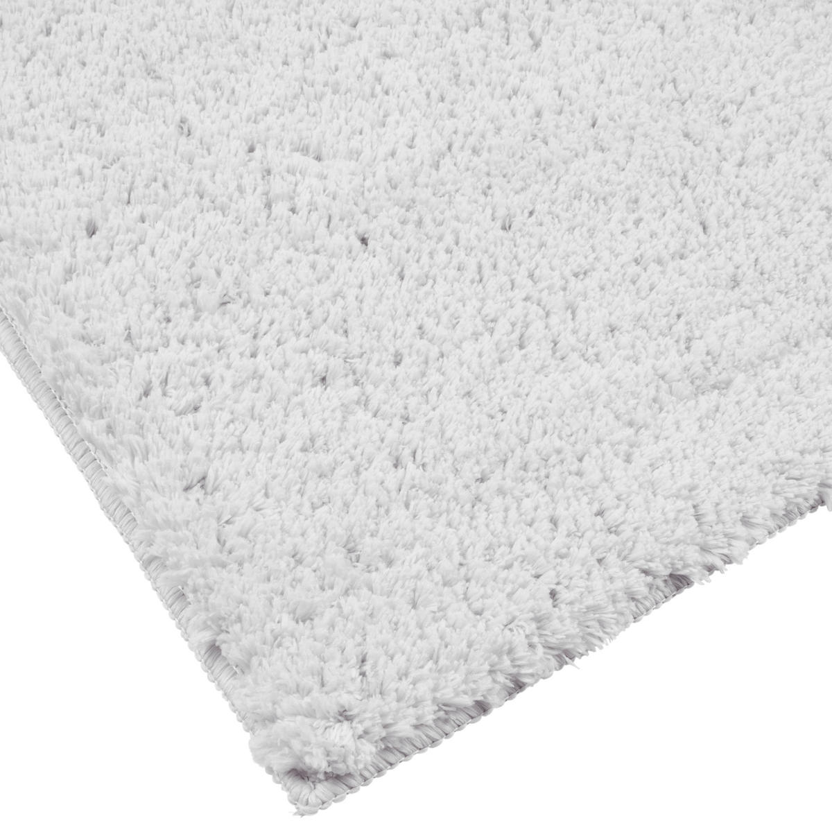 BADEMATTE Silberfarben 50/80 cm  - Silberfarben, Basics, Naturmaterialien/Textil (50/80cm) - Boxxx