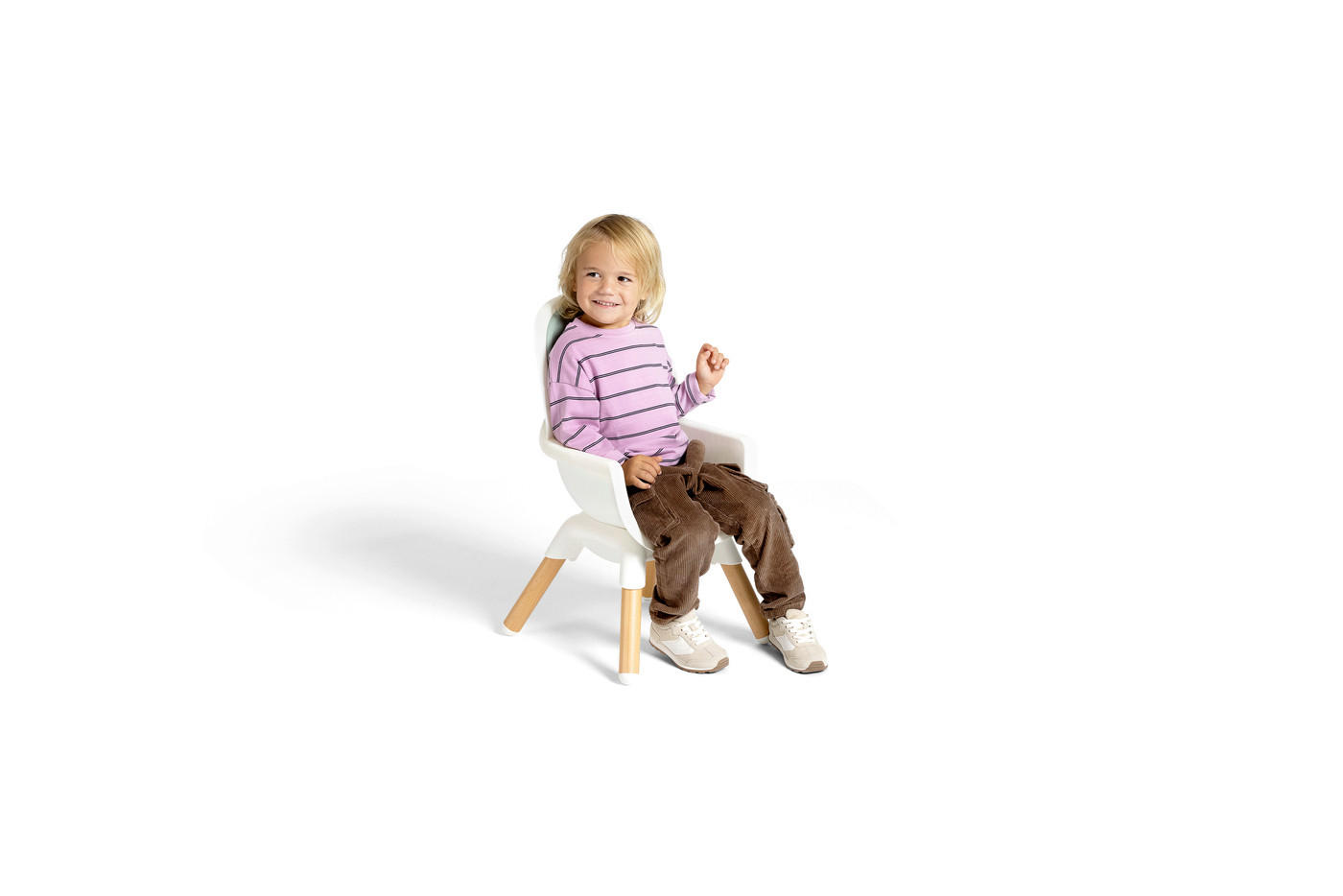 HOCHSTUHL Chestnut Grau, Naturfarben, Weiß Mocha  - Naturfarben/Weiß, Basics, Kunststoff (65,3/112,8/78cm) - Joie
