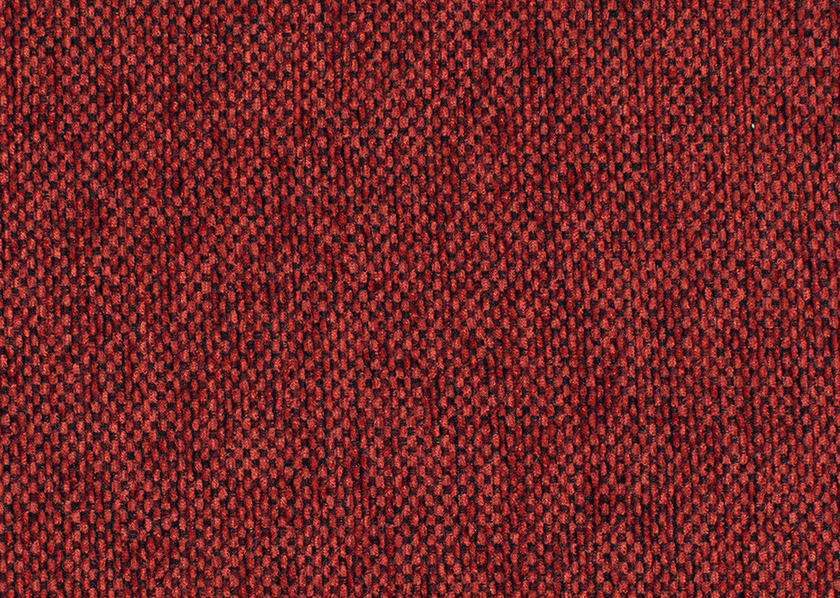ECKSOFA in Webstoff Rot  171/265 cm  - Rot/Schwarz, Design, Kunststoff/Textil (171/265cm) - home24