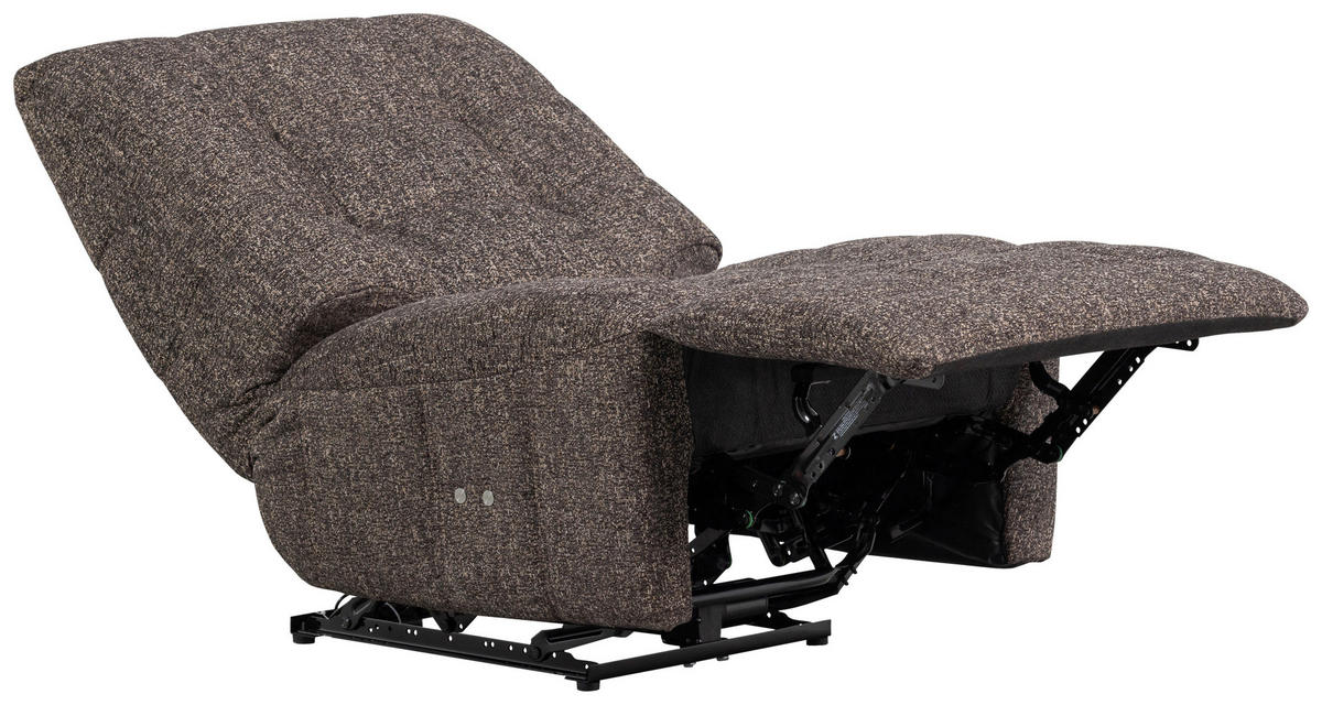 RELAXSESSEL in Textil Anthrazit  - Anthrazit, Design, Textil (98/94/83cm) - Livetastic