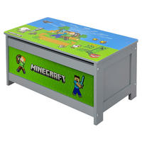 SKRINJA  leseni material večbarvno  - večbarvno, Moderno, leseni material (60/30/32cm) - Minecraft