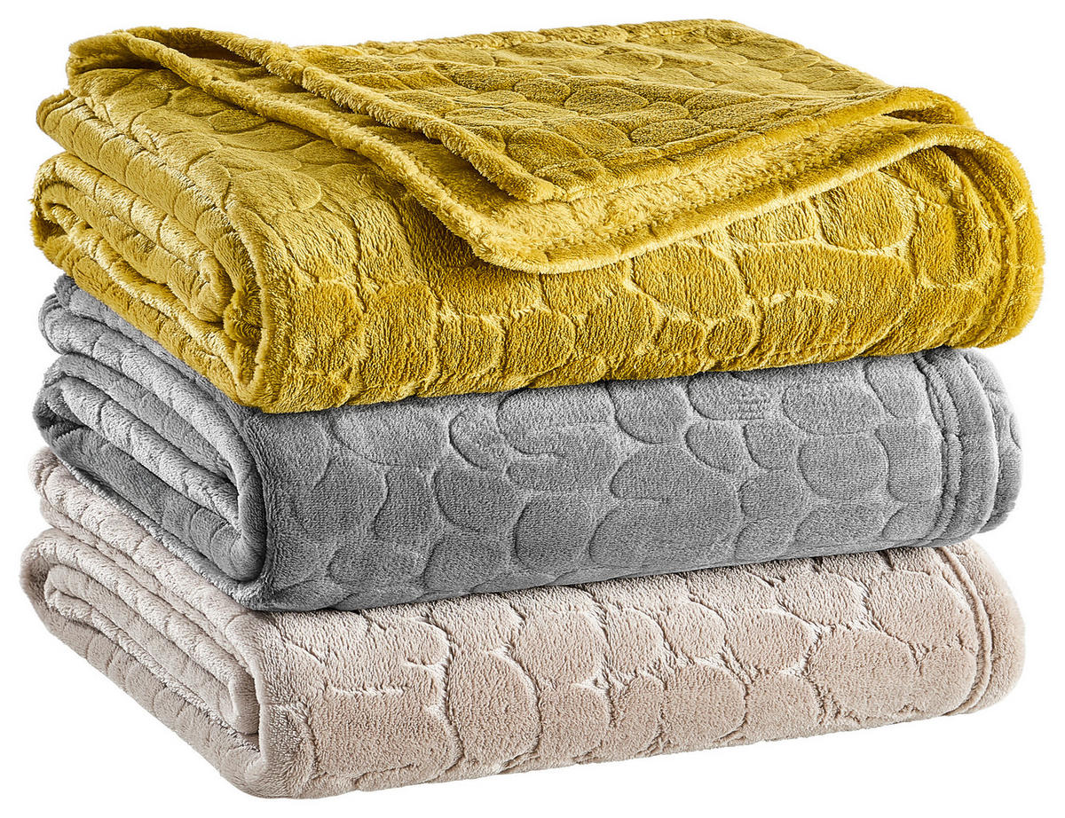 FLEECOVÁ DEKA, polyester, 220/240 cm - textil (220/240cm) - Novel