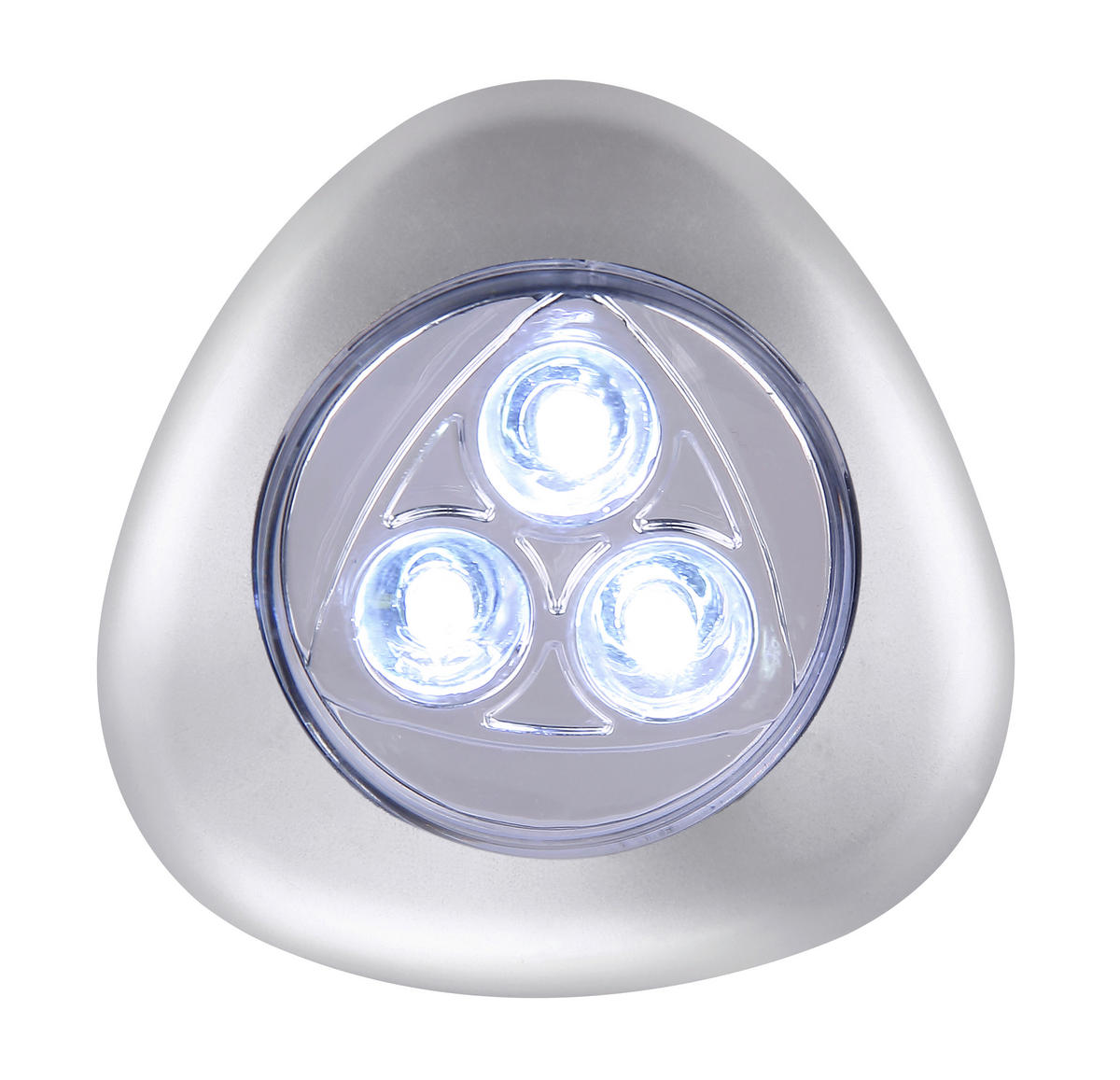 UKRASNA LED LAMPA - prozirna/srebrna, Osnovno, plastika (6,5/2,6/6,7cm)