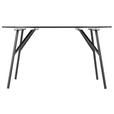 COUCHTISCH Klarglas 75/75/40 cm quadratisch Grau, Schwarz  - Schwarz/Grau, Basics, Glas/Keramik (75/75/40cm) - Xora