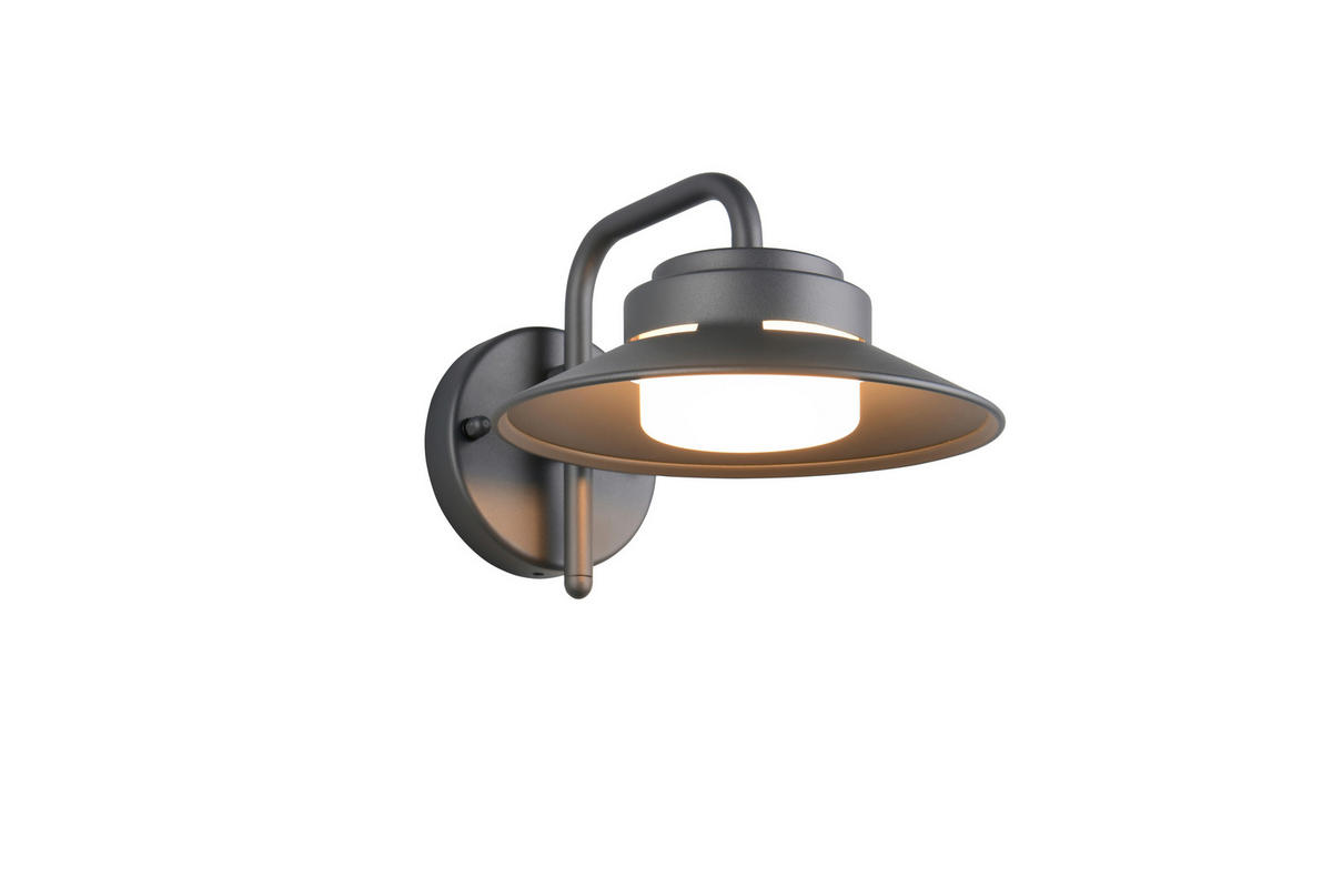 AUSSENWANDLEUCHTE Atrato 26/16,5/20 cm  - Anthrazit/Weiß, KONVENTIONELL, Kunststoff/Metall (26/16,5/20cm) - Trio Leuchten