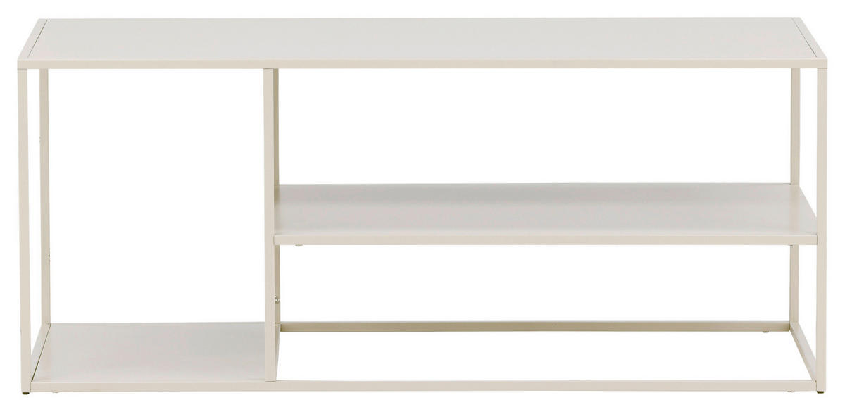 COUCHTISCH in Metall 120/50/50 cm  - Beige, Design, Metall (120/50/50cm) - Livetastic
