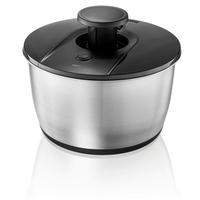SALATSCHLEUDER PUSH IT  - Silberfarben/Schwarz, Design (26,5/16cm) - Gefu