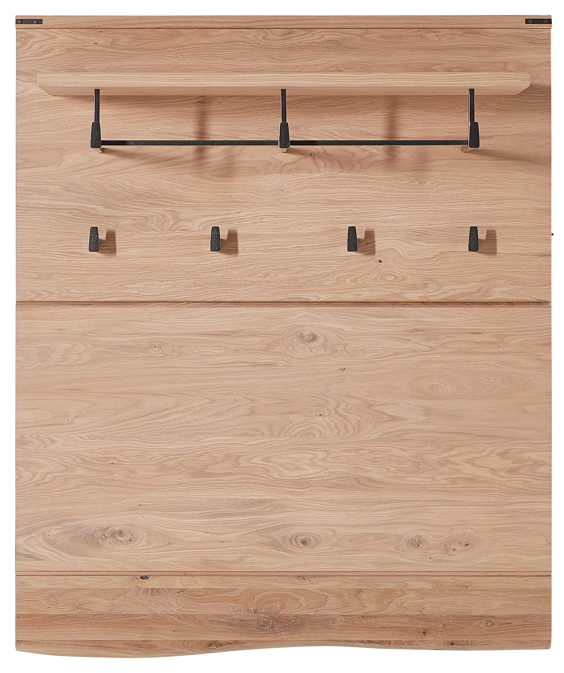 GARDEROBENPANEEL  in 101/120/26 cm  - Eichefarben, Natur, Holz/Holzwerkstoff (101/120/26cm)