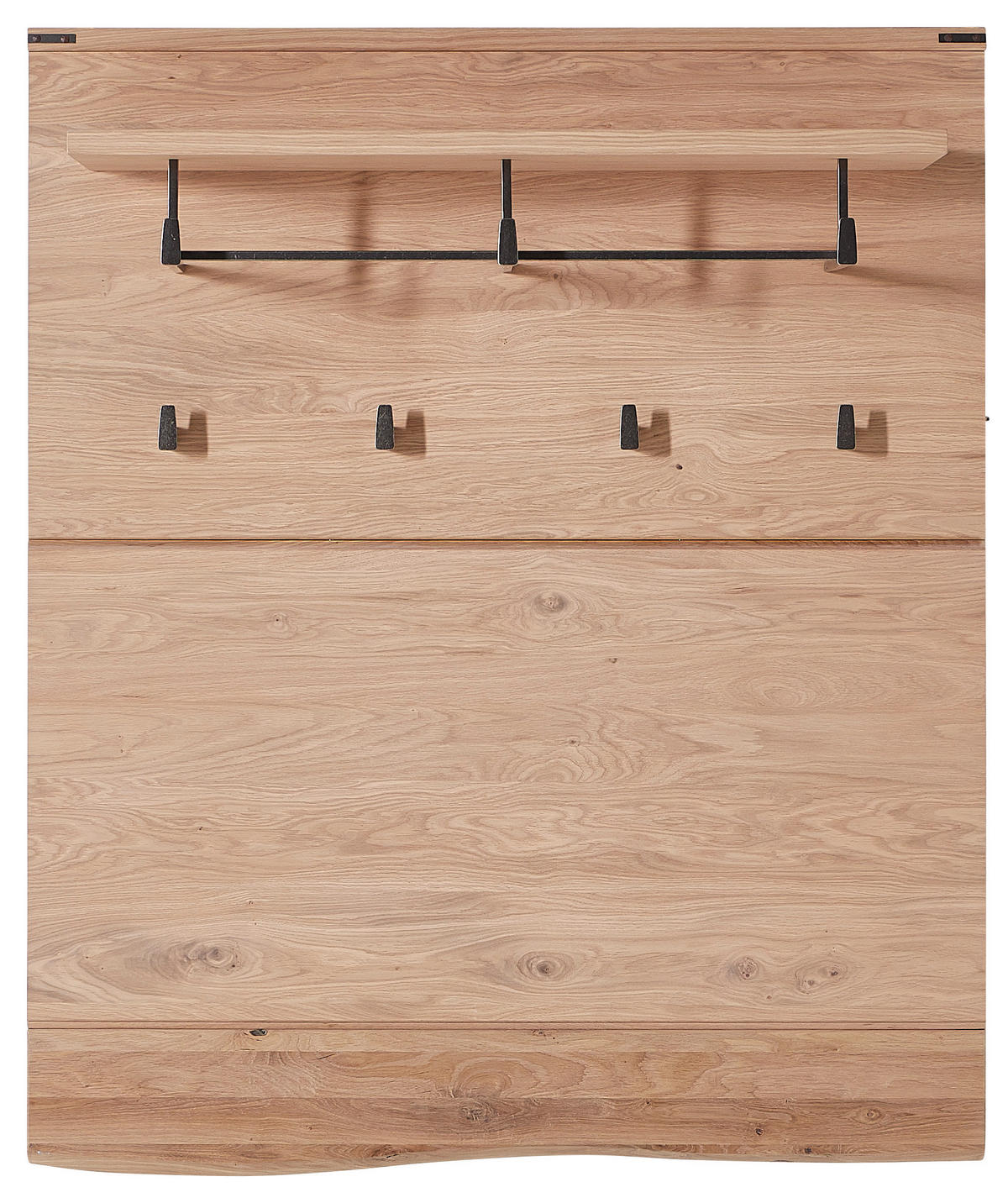 GARDEROBENPANEEL  in 101/120/26 cm  - Eichefarben, Natur, Holz/Holzwerkstoff (101/120/26cm)