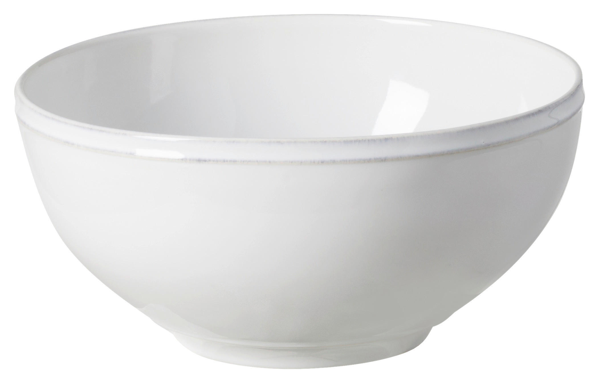 SCHÜSSEL FRISO   - Weiß, Basics, Keramik (21,5/11,5cm) - Costa Nova