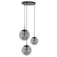 PENDELLEUCHTE  25/40-150/120 cm   - Schwarz, Trend, Glas/Metall (25/40-150/120cm)