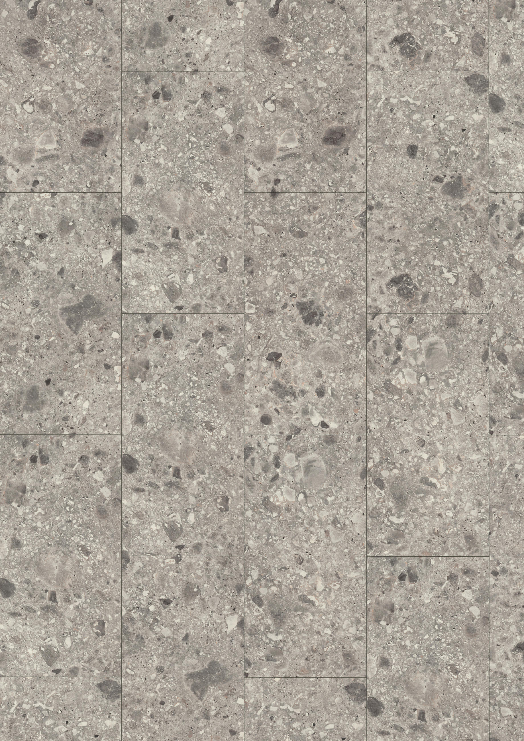 LAMINATBODEN Triestino Terrazz EGGER Nature Sense Aqua  per  m² - Grau, KONVENTIONELL, Holzwerkstoff (129.2/32.7/0.8cm) - Egger Holzwerkstoffe