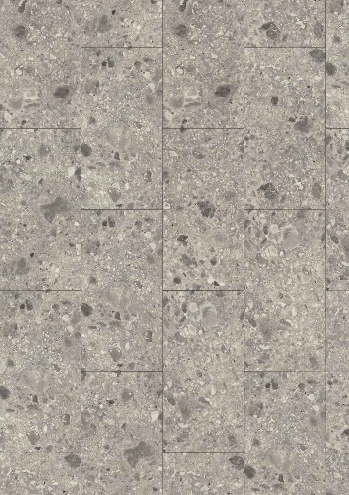 LAMINATBODEN Triestino Terrazz EGGER Nature Sense Aqua  per  m² - Grau, KONVENTIONELL, Holzwerkstoff (129.2/32.7/0.8cm) - Egger Holzwerkstoffe