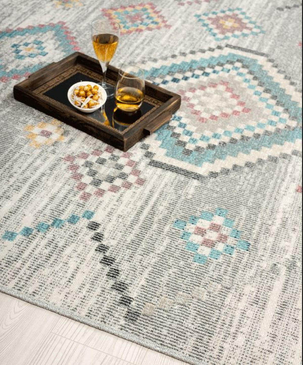 LÄUFER 80/300 cm Salsa Outdoor Pastellgrün, Creme  - Pastellgrün/Creme, KONVENTIONELL, Textil (80/300cm) - Novel