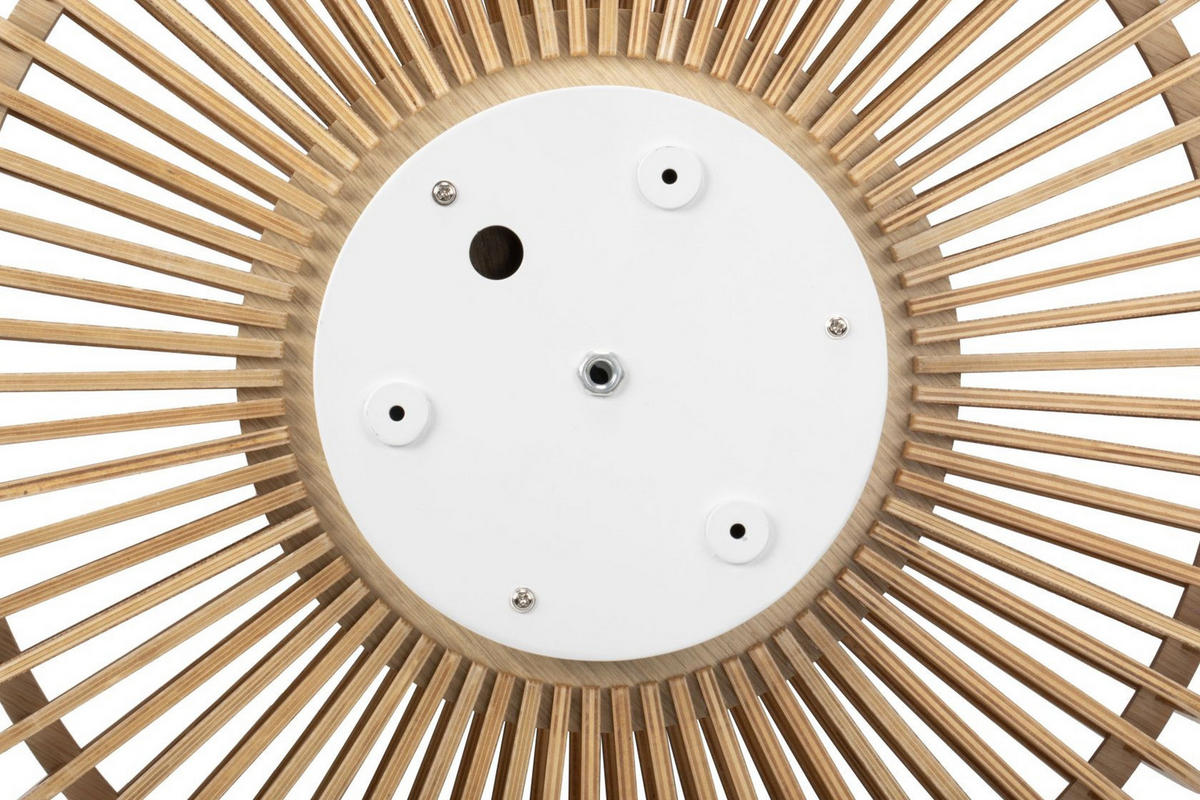 DECKENLEUCHTE  49/17 cm    - Eichefarben, Design, Holzwerkstoff (49/17cm) - Dieter Knoll