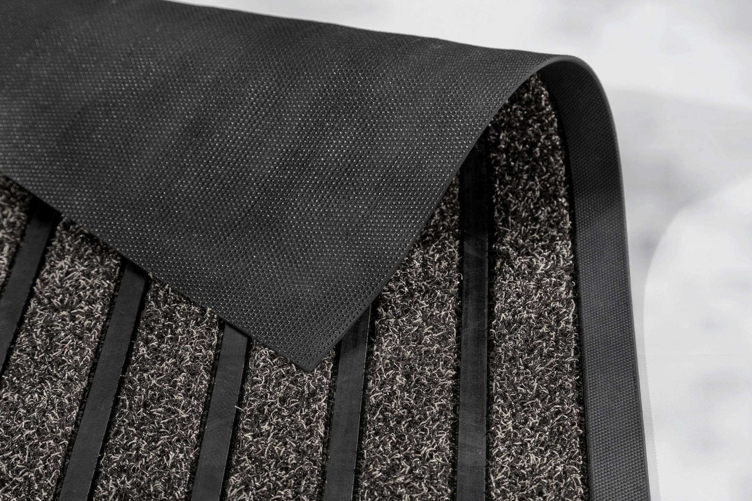 OTIRAČ ZA OBUĆU 45/75 cm   - antracit, Osnovno, tekstil (45/75cm)