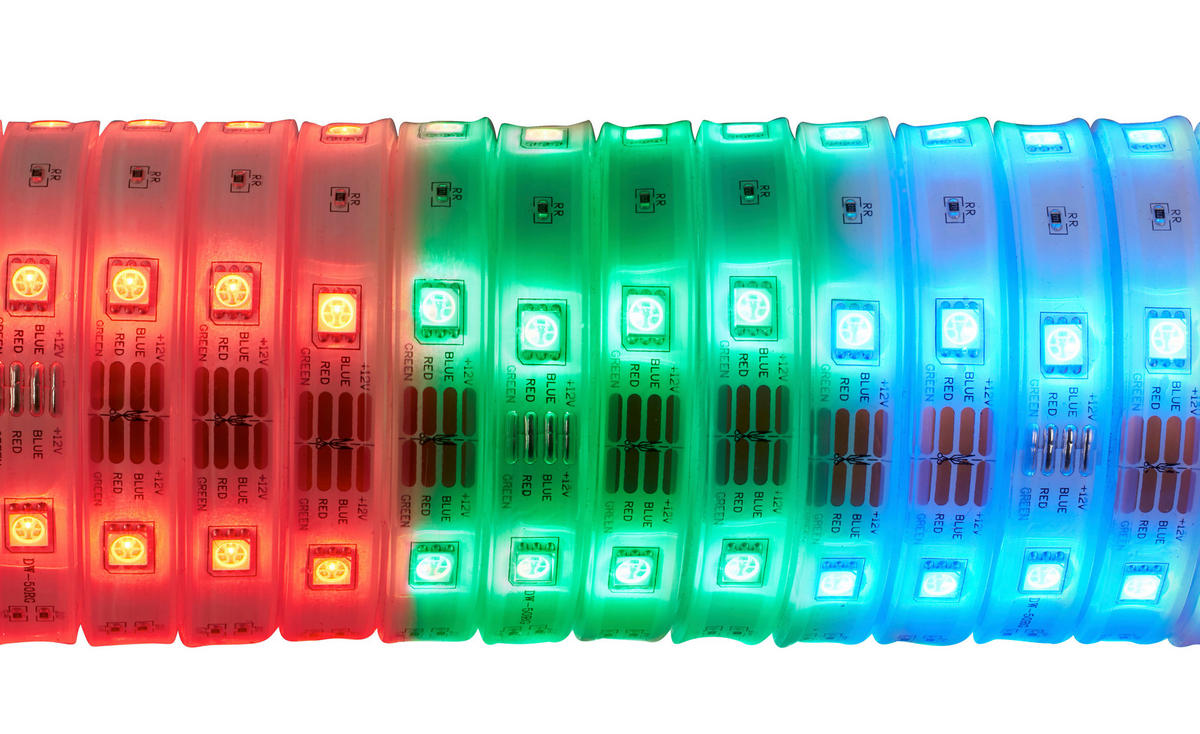 LED-STRIP   - Weiß, Design, Kunststoff (1/500cm)