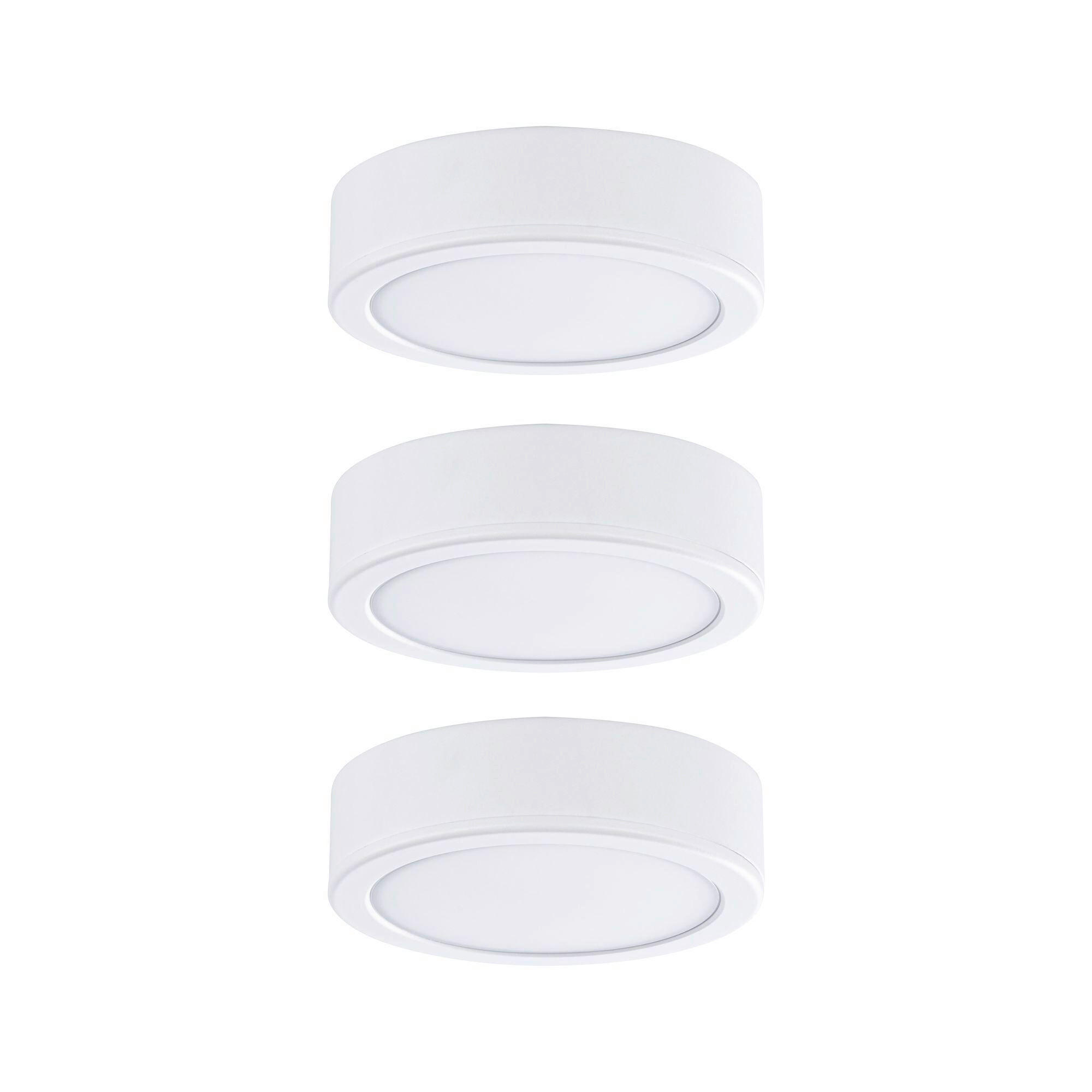 UNTERBAULEUCHTE 6,5/1,7 cm   - Weiß, Basics, Kunststoff (6,5/1,7cm) - Paulmann