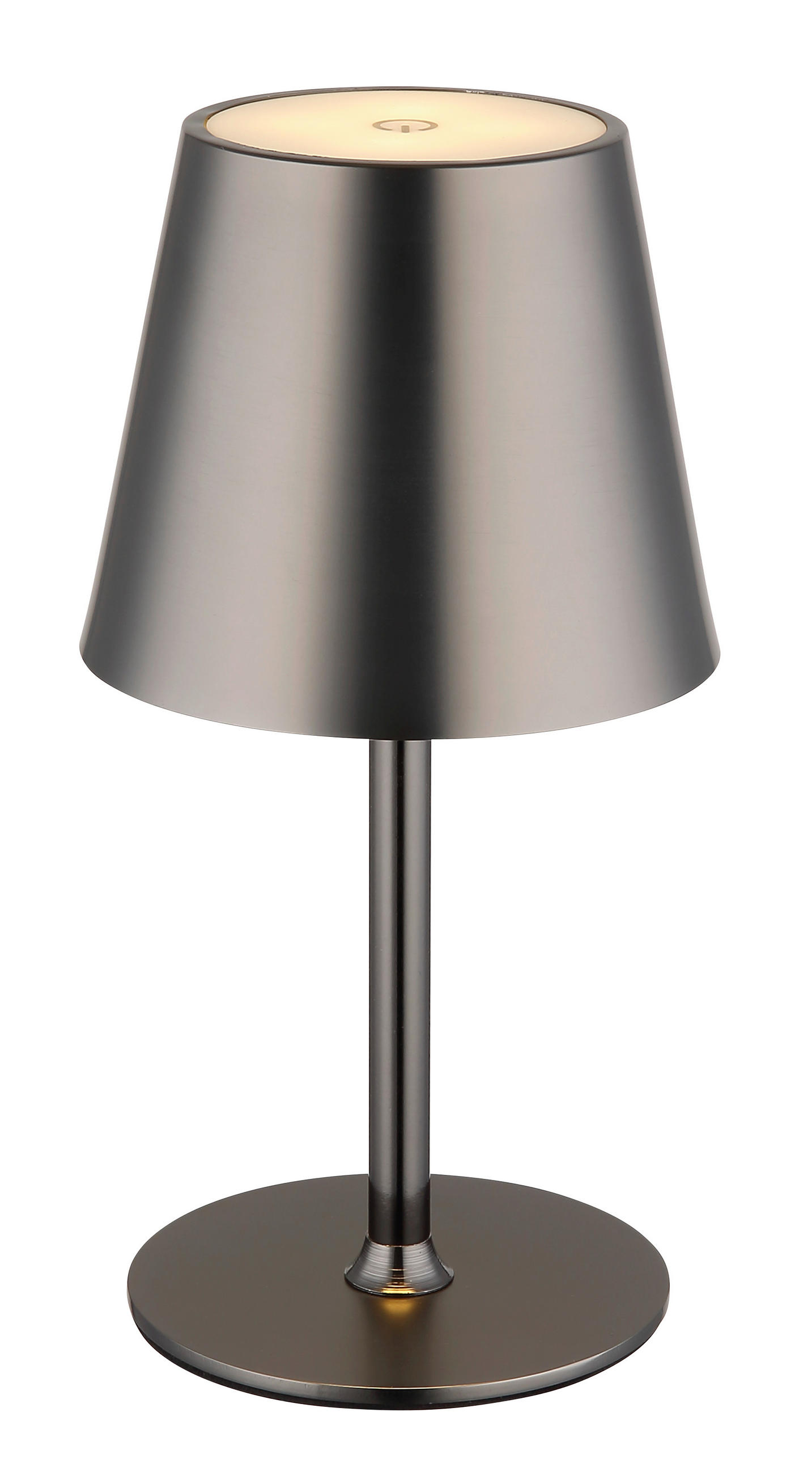 PORTABEL LAMPA VANNIE 11,2/47 cm   - vit/svartkrom, Klassisk, metall/plast (11,2/47cm) - Globo