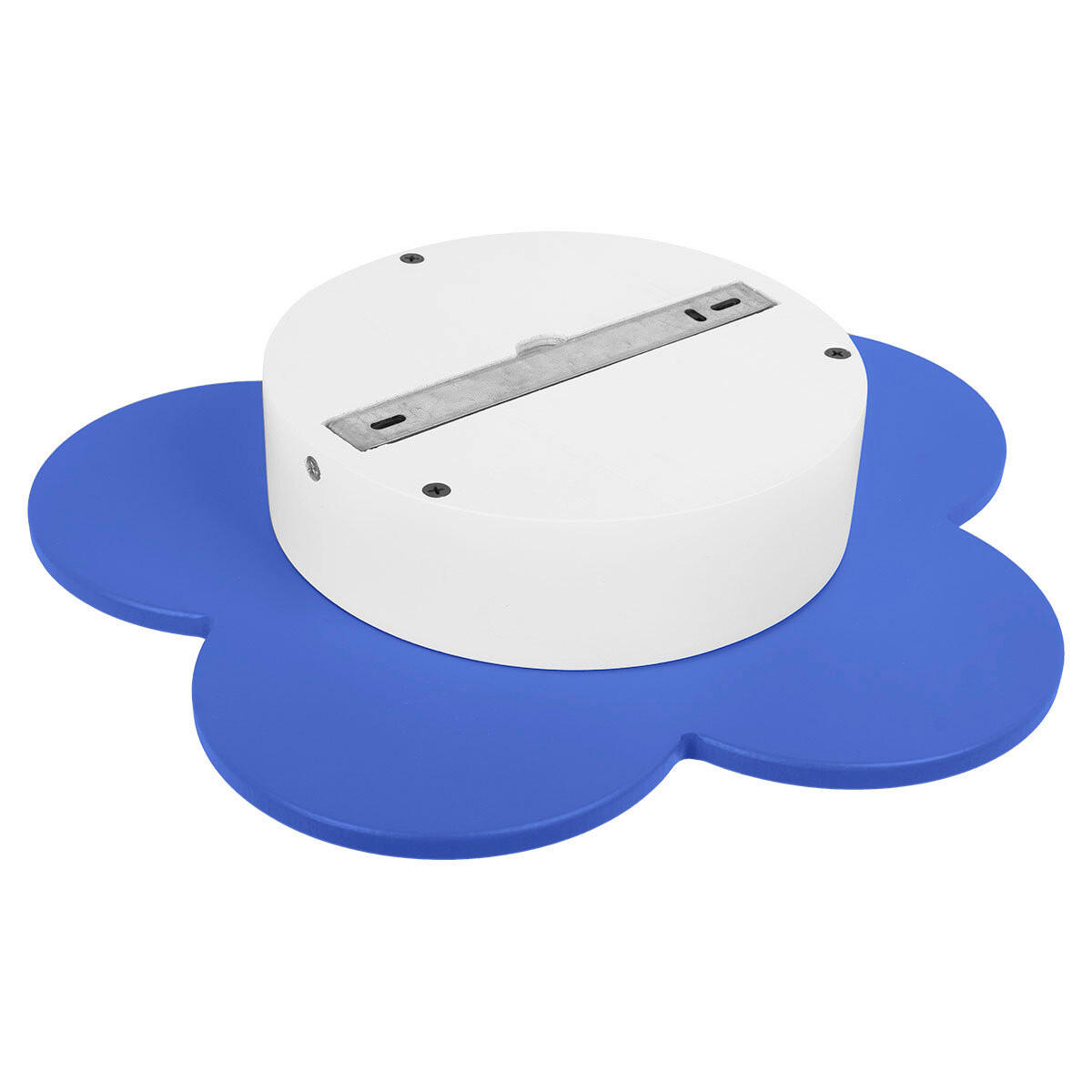 KINDERDECKENLEUCHTE Fiore 33/20 cm  - Dunkelblau, Basics, Holzwerkstoff/Kunststoff (33/20cm)