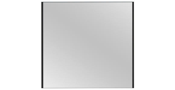 WANDSPIEGEL 87,6/82,4/2 cm - Schwarz, KONVENTIONELL, Glas/Holzwerkstoff (87,6/82,4/2cm) - Voleo