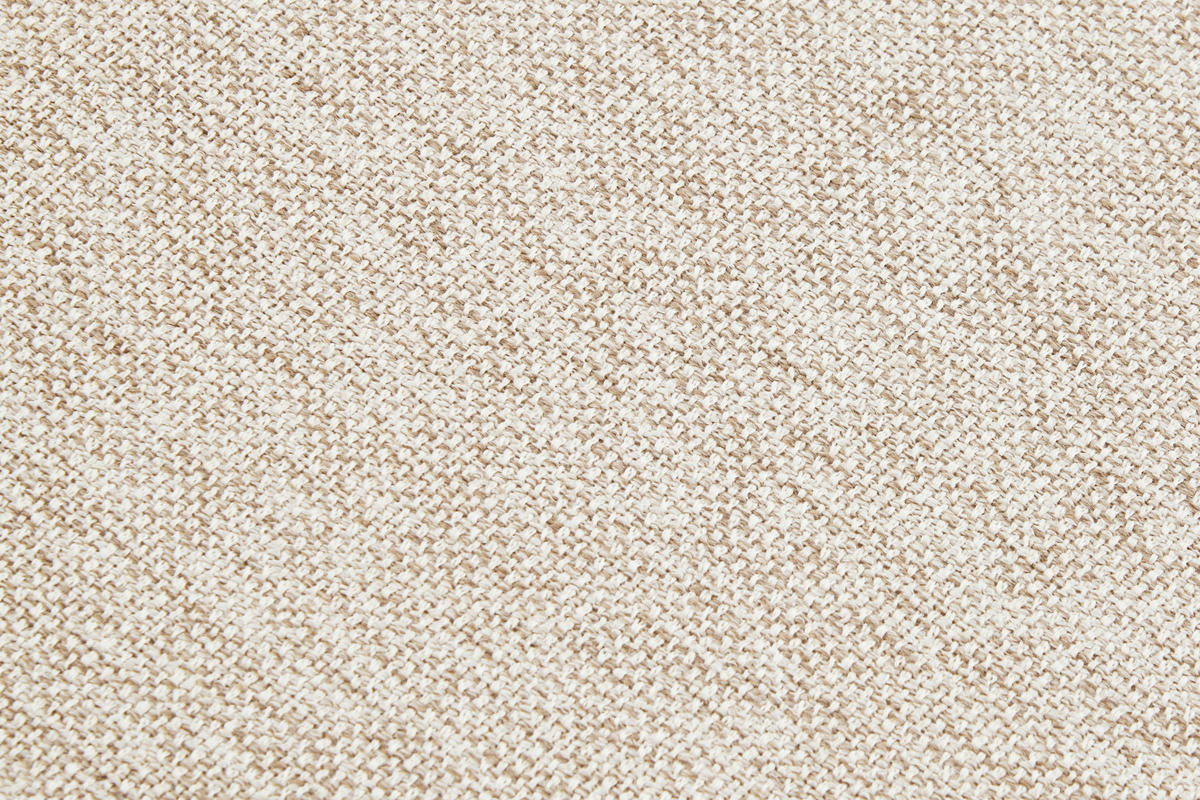 BARHOCKER Webstoff Beige, Walnussfarben Eisen  - Beige/Walnussfarben, Design, Textil/Metall (53/94/55cm) - Novel