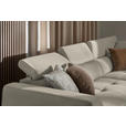 ECKSOFA in Feincord Beige 284/205 cm - Beige/Schwarz, Design, Kunststoff/Textil (284/205cm) - Xora