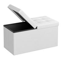 SITZBOX in Kunststoff, Holzwerkstoff Weiß  - Weiß, Basics, Holzwerkstoff/Kunststoff (76/38/38cm)