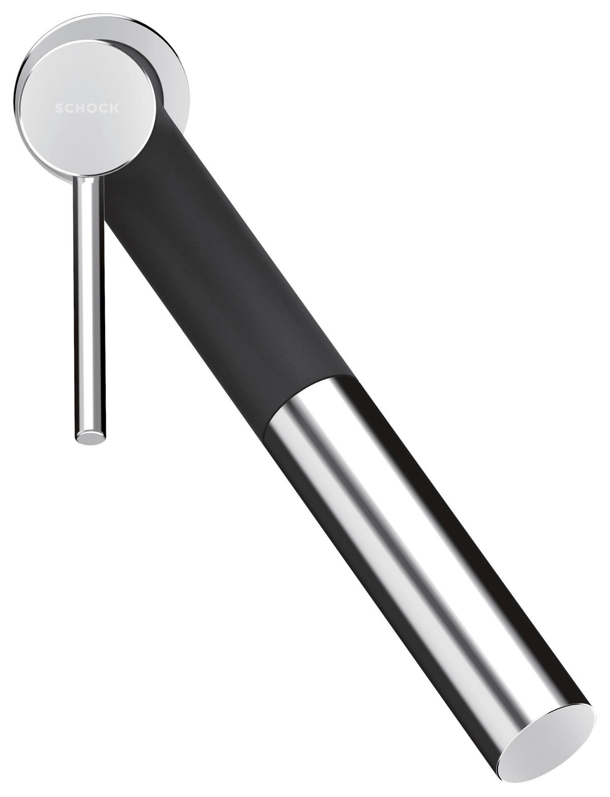 KÜCHENARMATUR 510120MAG  - Chromfarben/Dunkelgrau, Basics, Stein/Metall (5/29,3/23,2cm) - Schock