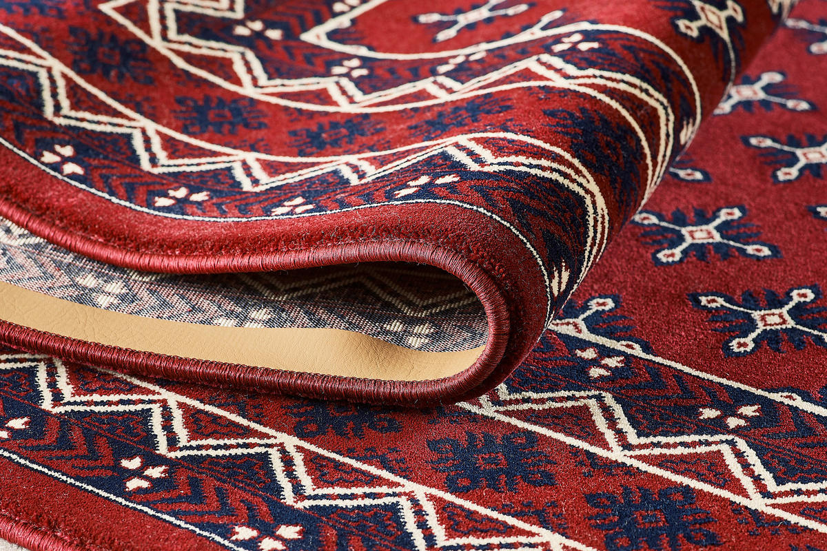 WEBTEPPICH 120/170 cm Semerkand Dunkelrot rechteckig  - Dunkelrot, LIFESTYLE, Textil (120/170cm) - Novel