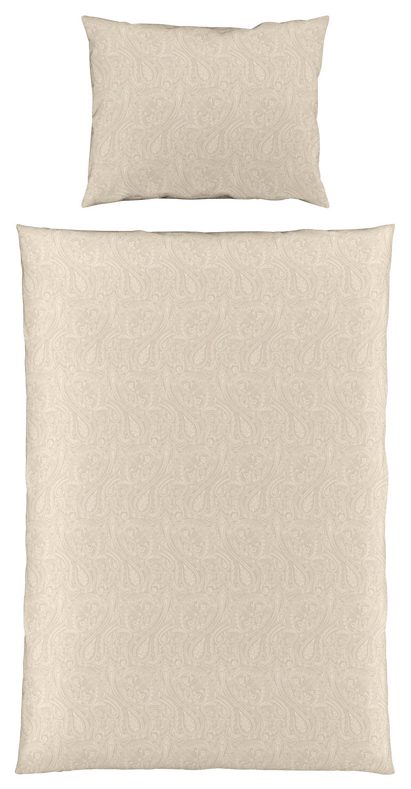 BETTWÄSCHE 2-teilig Jacquard 140/200 cm  - Weiß, Basics, Textil (140/200cm) - Fleuresse