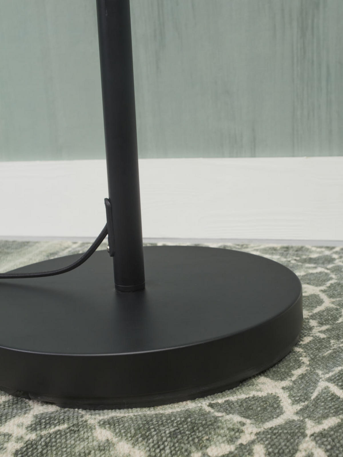 STEHLEUCHTE 25/162 cm    - Schwarz, Basics, Metall (25/162cm) - It's about Romi