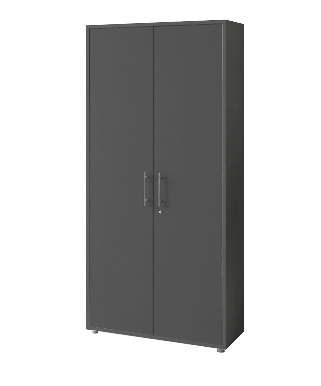 AKTENSCHRANK Anthrazit  - Anthrazit, MODERN, Holzwerkstoff (84,4/185,6/33cm) - MID.YOU