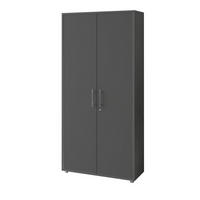 AKTENSCHRANK Anthrazit  - Anthrazit, MODERN, Holzwerkstoff (84,4/185,6/33cm) - MID.YOU