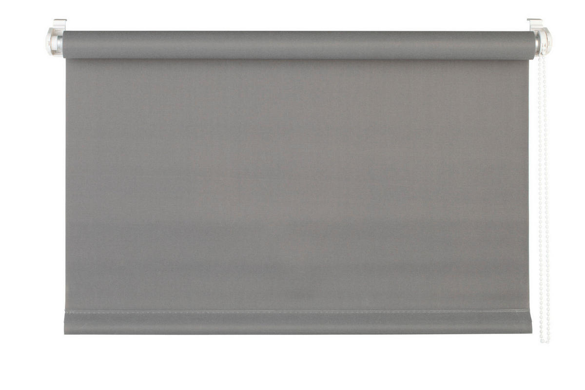 ROLLO  halbtransparent  60/160 cm    - Grau, Design, Textil (60/160cm) - Homeware