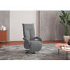 SESSEL in Flachgewebe Grau  - Schwarz/Grau, Konventionell, Textil/Metall (74/112/82cm) - Sit & More