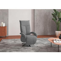 SESSEL in Flachgewebe Grau  - Schwarz/Grau, Konventionell, Textil/Metall (74/112/82cm) - Sit & More