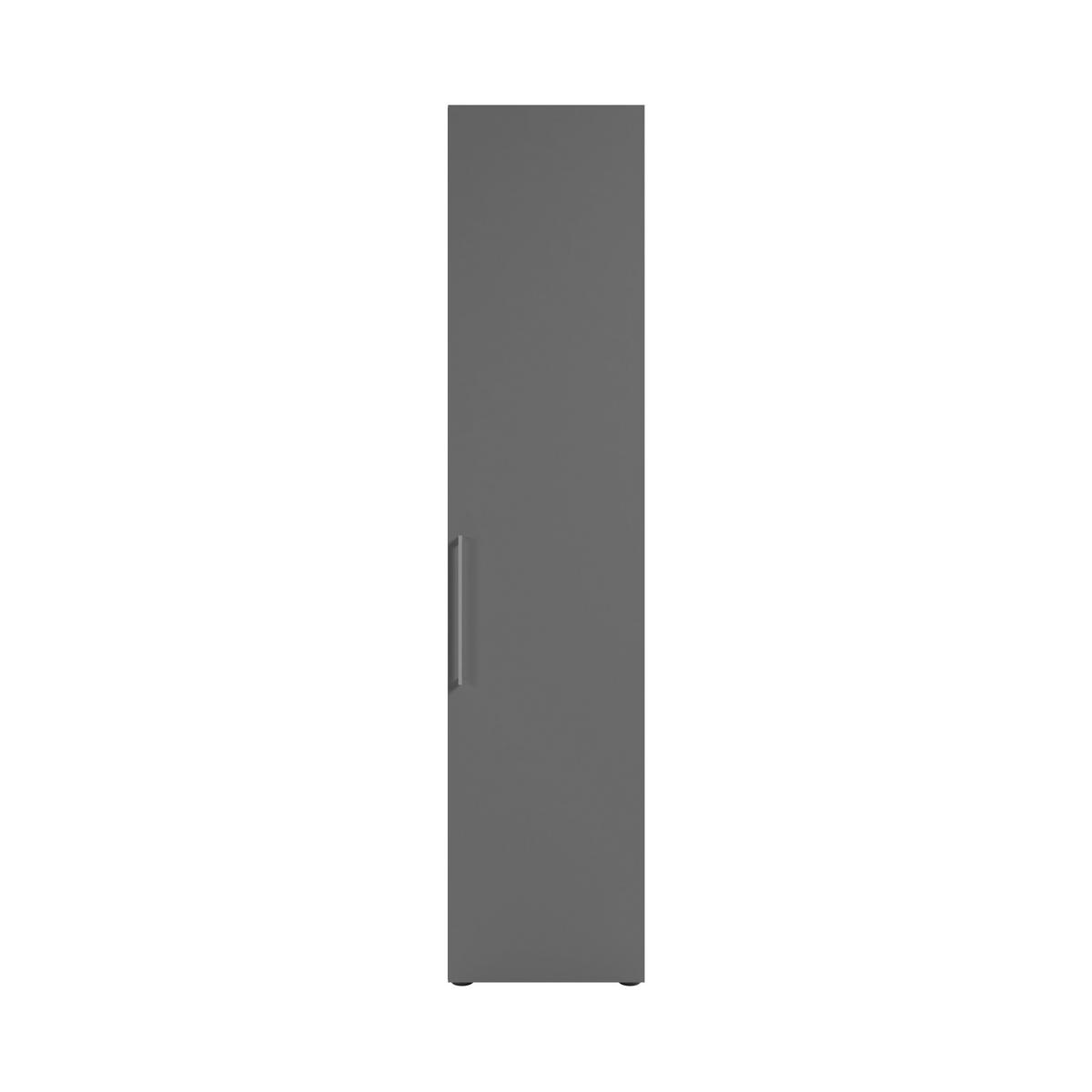 AKTENSCHRANK Grau  - Grau, MODERN, Holzwerkstoff (44,9/201/42,9cm) - Novel