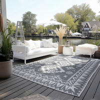 OUTDOORTEPPICH 160/230 cm Gemini Silberfarben, Weiß  - Silberfarben/Weiß, Design, Kunststoff/Textil (160/230cm) - Elle Decoration