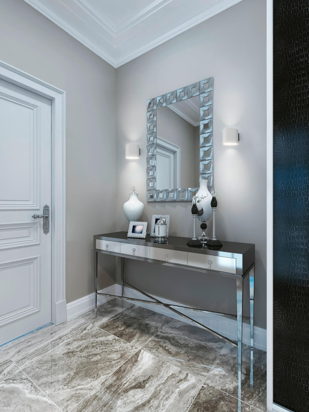 WANDLEUCHTE - Weiss, Trend, Metall (10/8,8cm) - MAYTONI